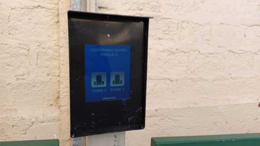 Videocitofonía inalámbrica en pantalla táctil y control de acceso en condominio Barrio Parque 3 - Viña Del Mar